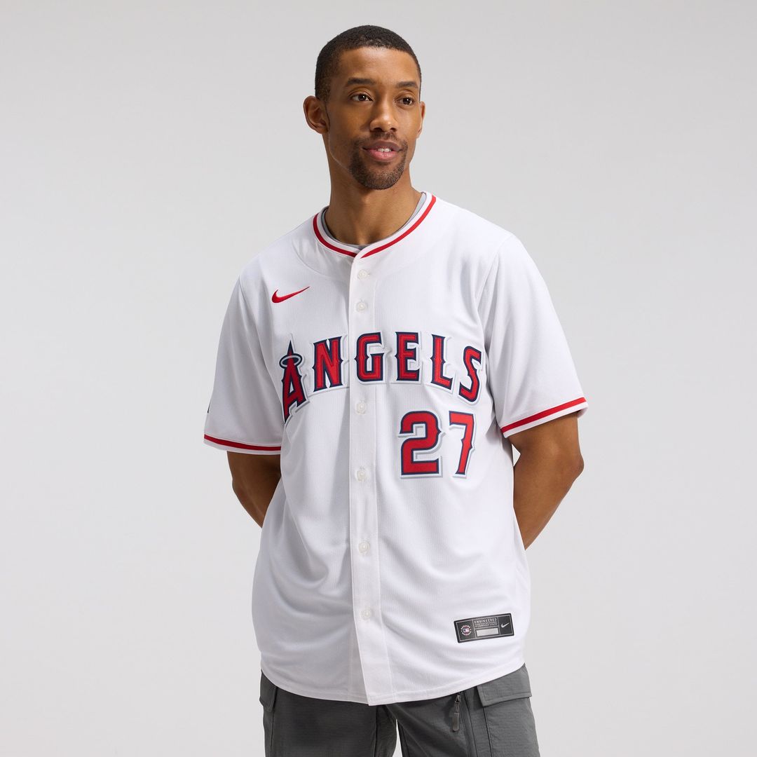 Los Angeles Angels Nike White Authentic MLB Jersey