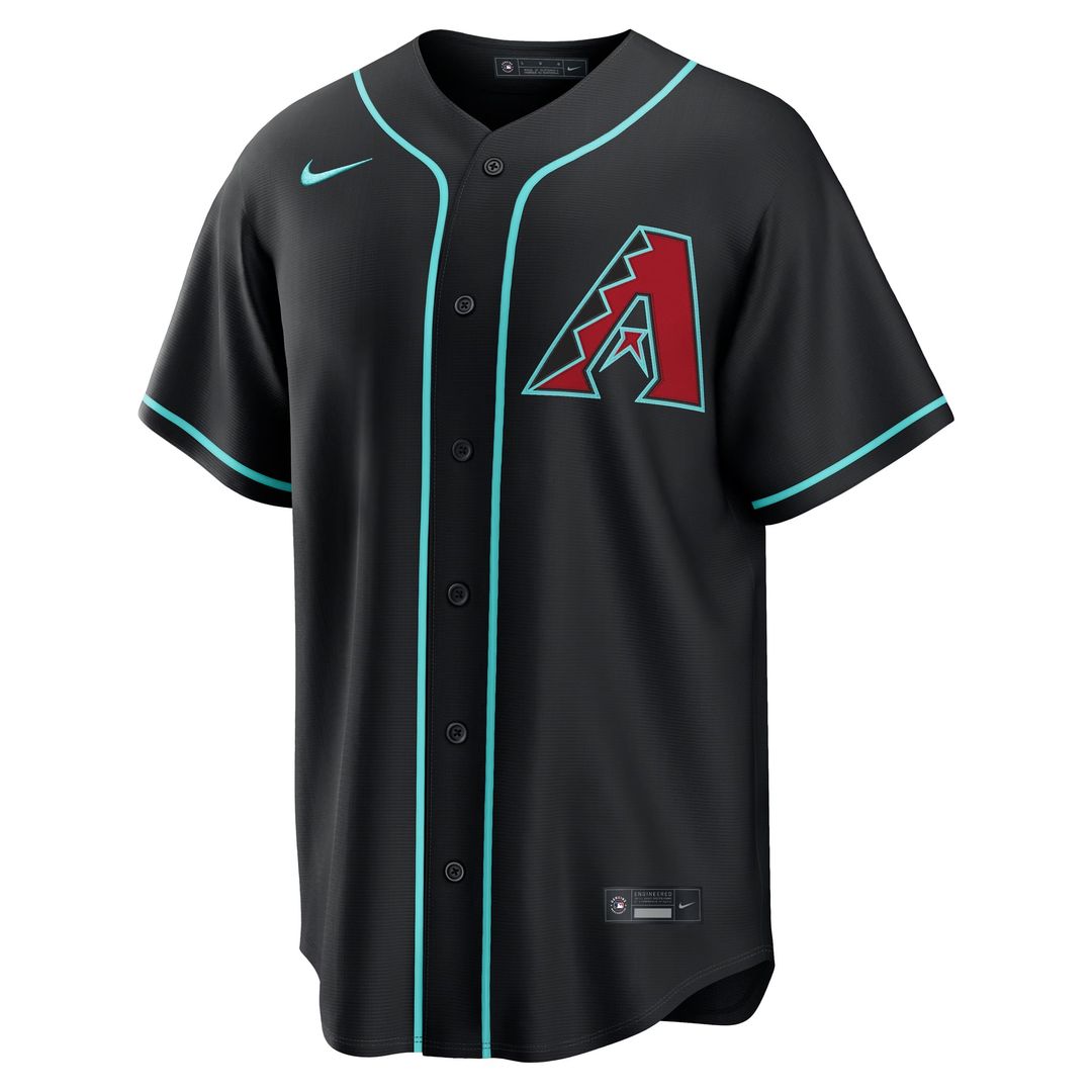 Arizona Diamondbacks Nike Black Replica MLB Jersey