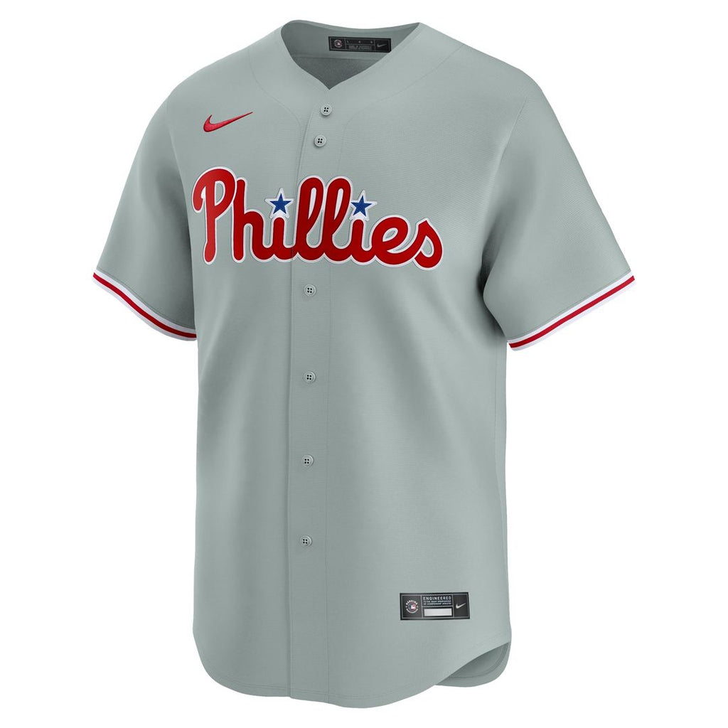 Philadelphia Phillies Nike Gray Authentic MLB Jersey