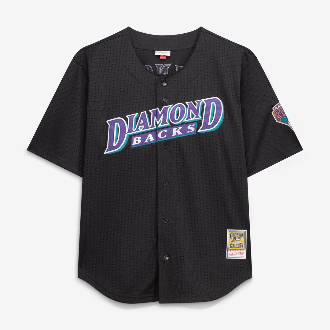 Arizona Diamondbacks Mitchell & Ness Black Authentic MLB Jersey