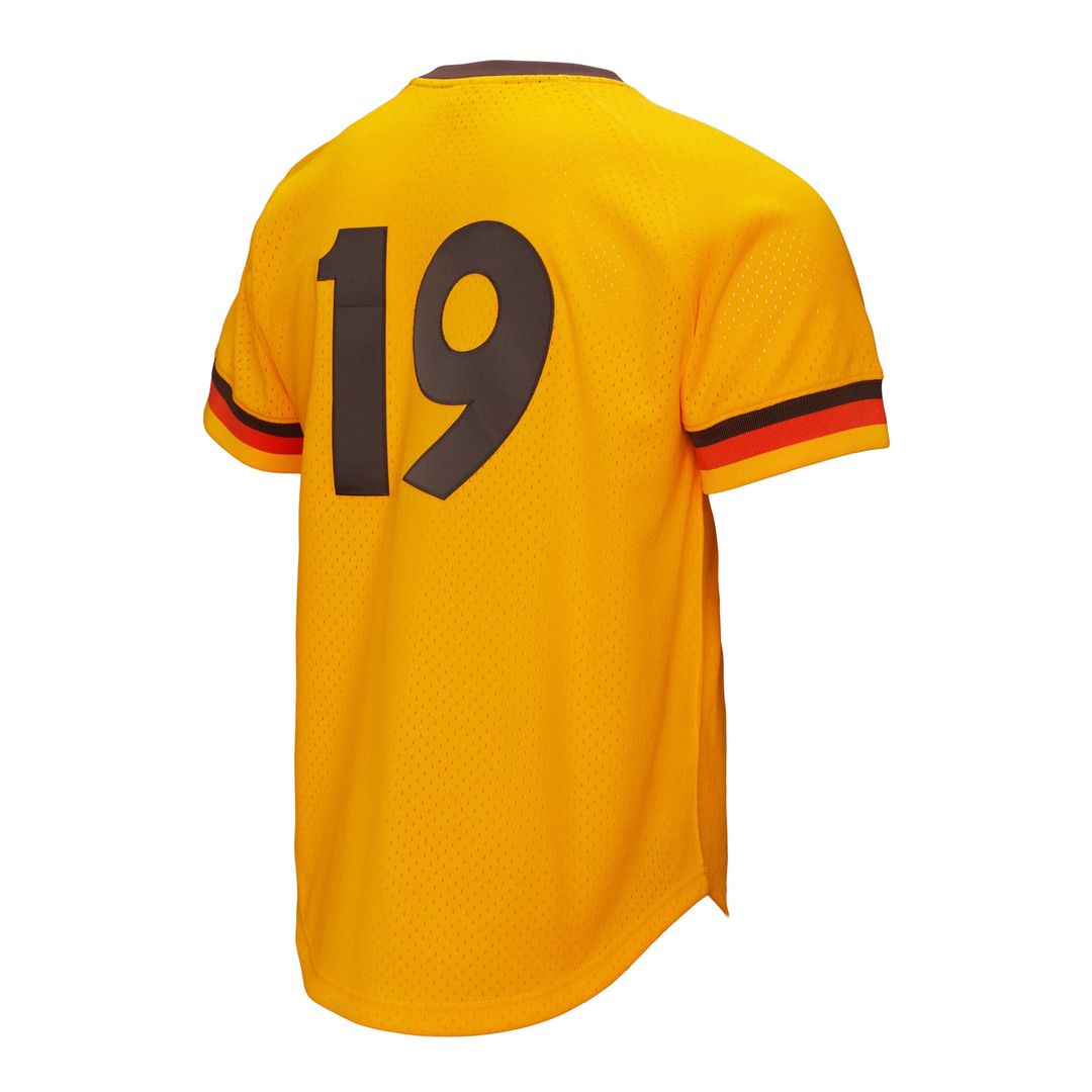 San Diego Padres Mitchell & Ness Gold MLB Jersey