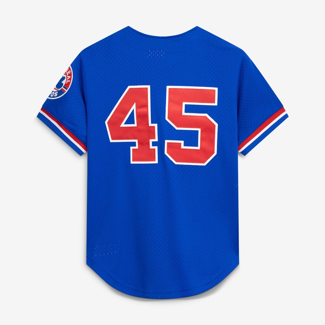 Montreal Expos Mitchell & Ness Blue MLB Jersey