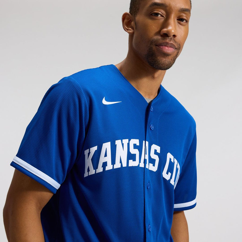 Kansas City Royals Nike Gray Replica MLB Jersey