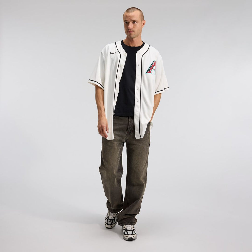 Arizona Diamondbacks Nike Cream Replica MLB Jersey
