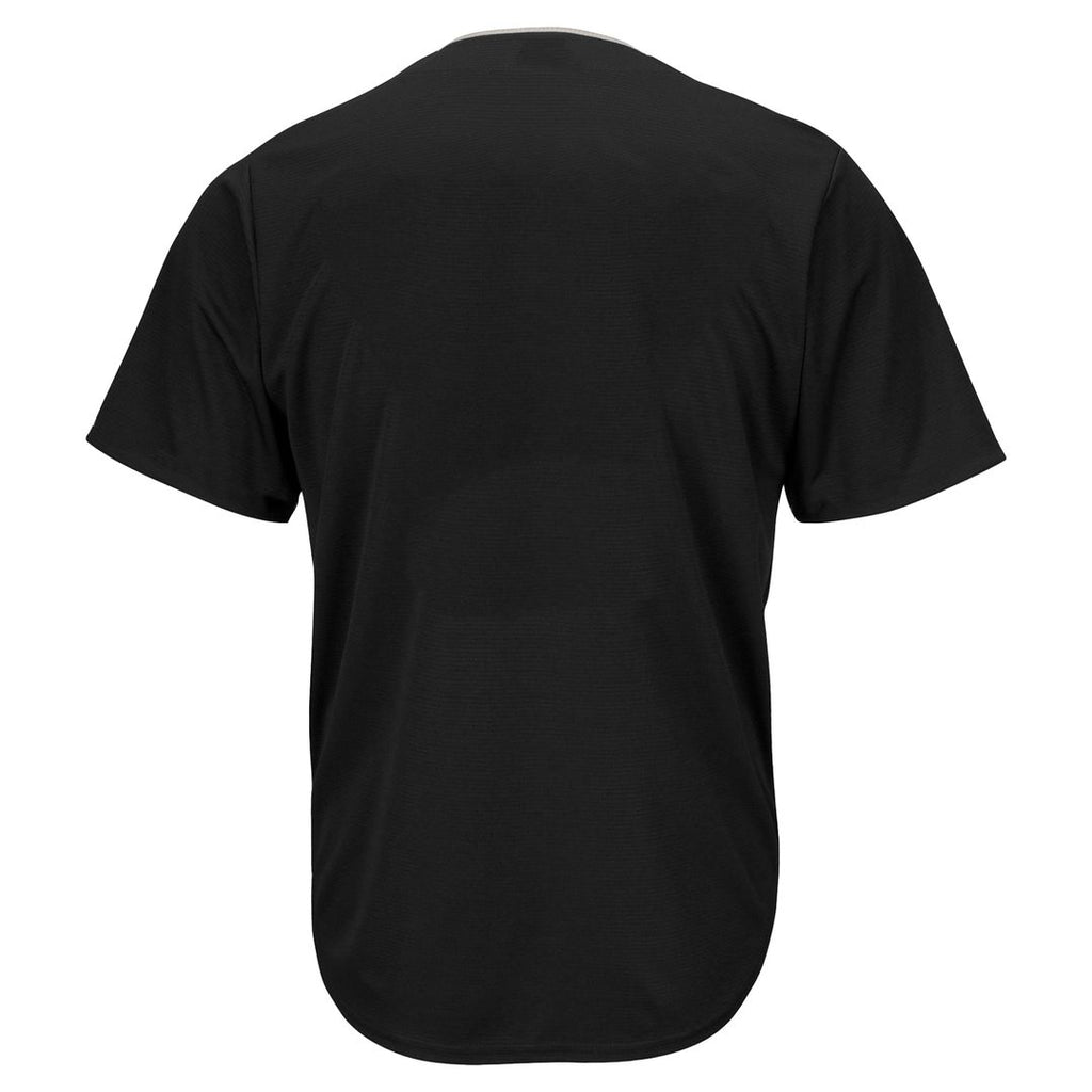 New York Mets Profile Black MLB Jersey