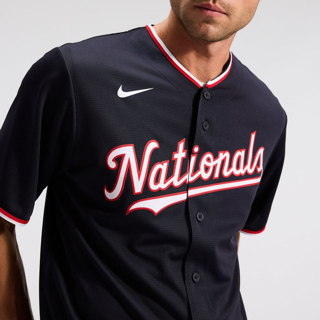 Washington Nationals Nike Navy Replica MLB Jersey