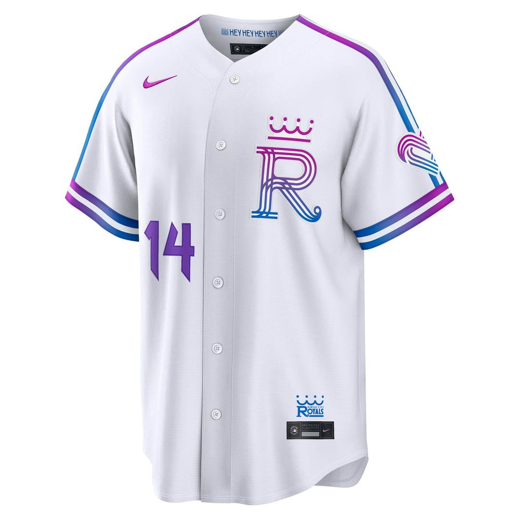 Kansas City Royals Nike White MLB Jersey