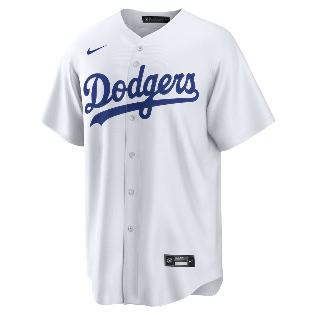 Los Angeles Dodgers Nike White Replica MLB Jersey
