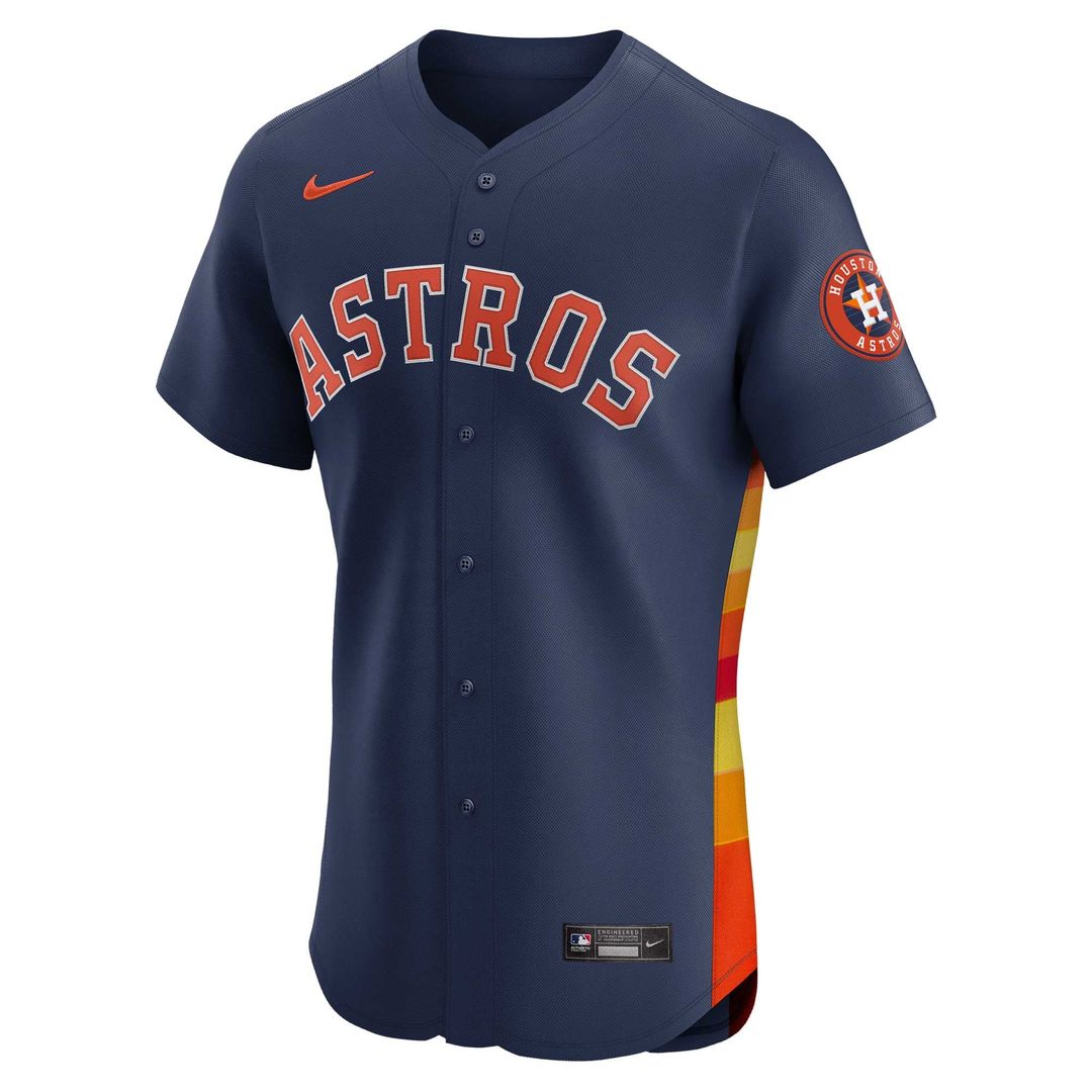 Houston Astros Nike Navy Authentic MLB Jersey