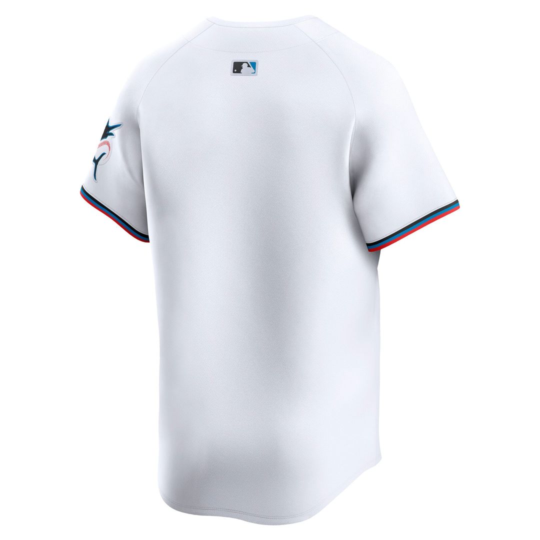 Miami Marlins Nike White Replica MLB Jersey