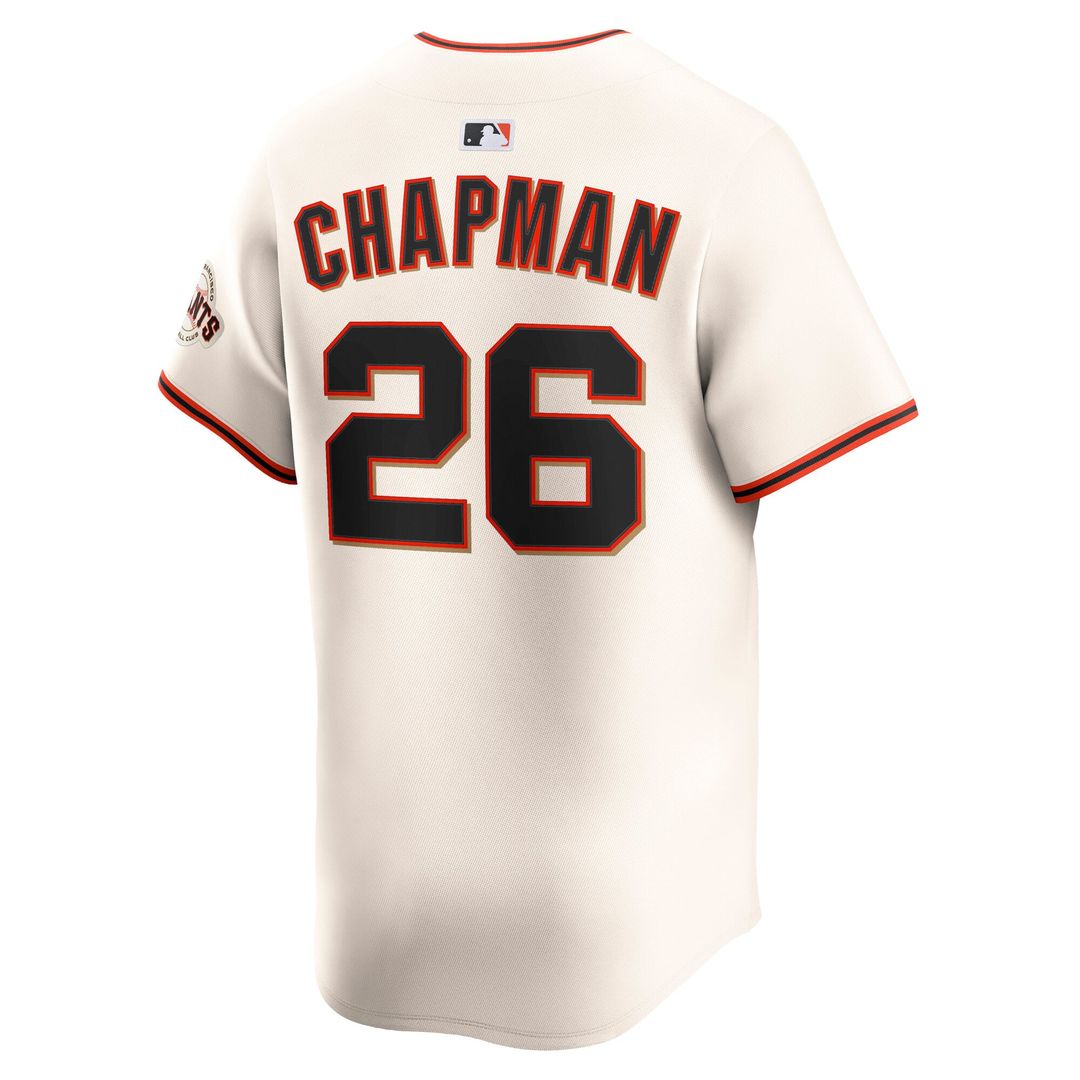 San Francisco Giants Nike Cream Authentic MLB Jersey