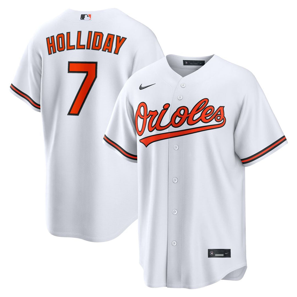 Baltimore Orioles Nike White Replica MLB baseball jersey