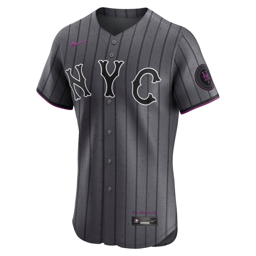 New York Mets Nike Gray Authentic MLB Jersey