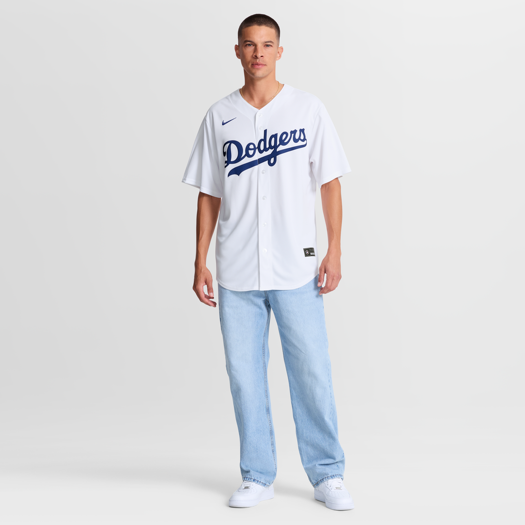 Los Angeles Dodgers Nike White Replica MLB Jersey