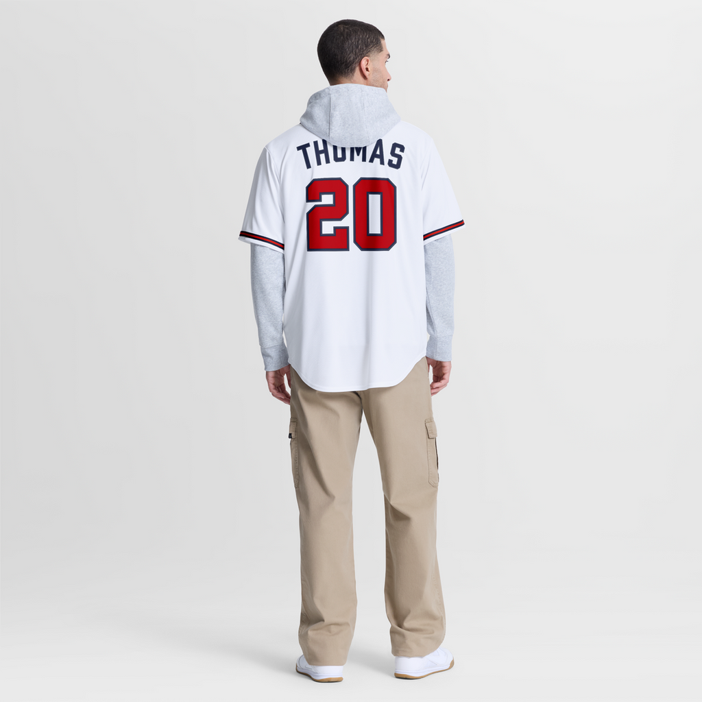 Atlanta Braves Nike White Replica MLB Jersey