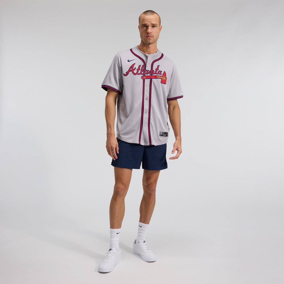 Atlanta Braves Nike Gray MLB Jersey