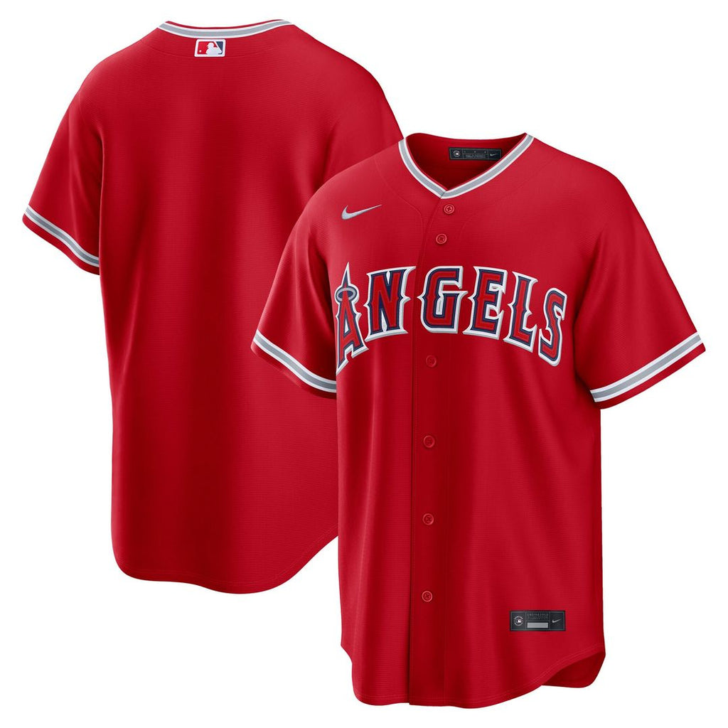 Los Angeles Angels Nike Red Replica MLB baseball jersey