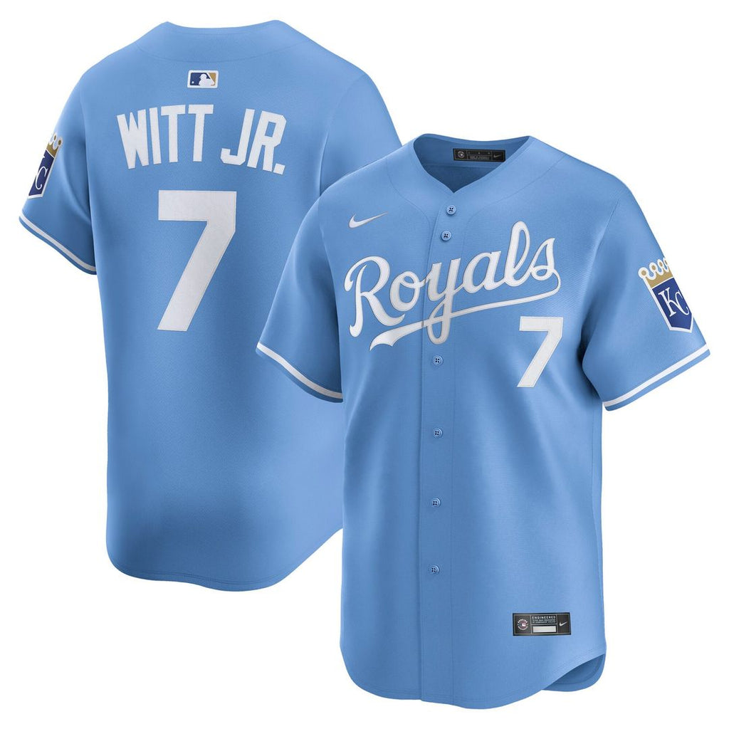 Kansas City Royals Nike Blue Authentic MLB baseball jersey