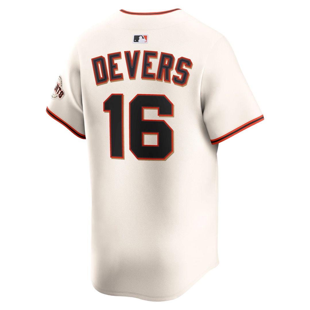 San Francisco Giants Nike Cream Authentic MLB Jersey