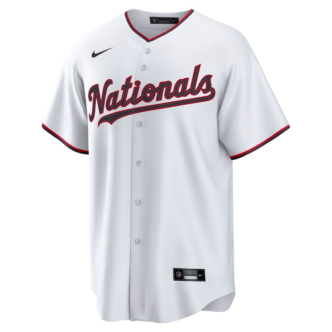 Washington Nationals Nike White Replica MLB Jersey