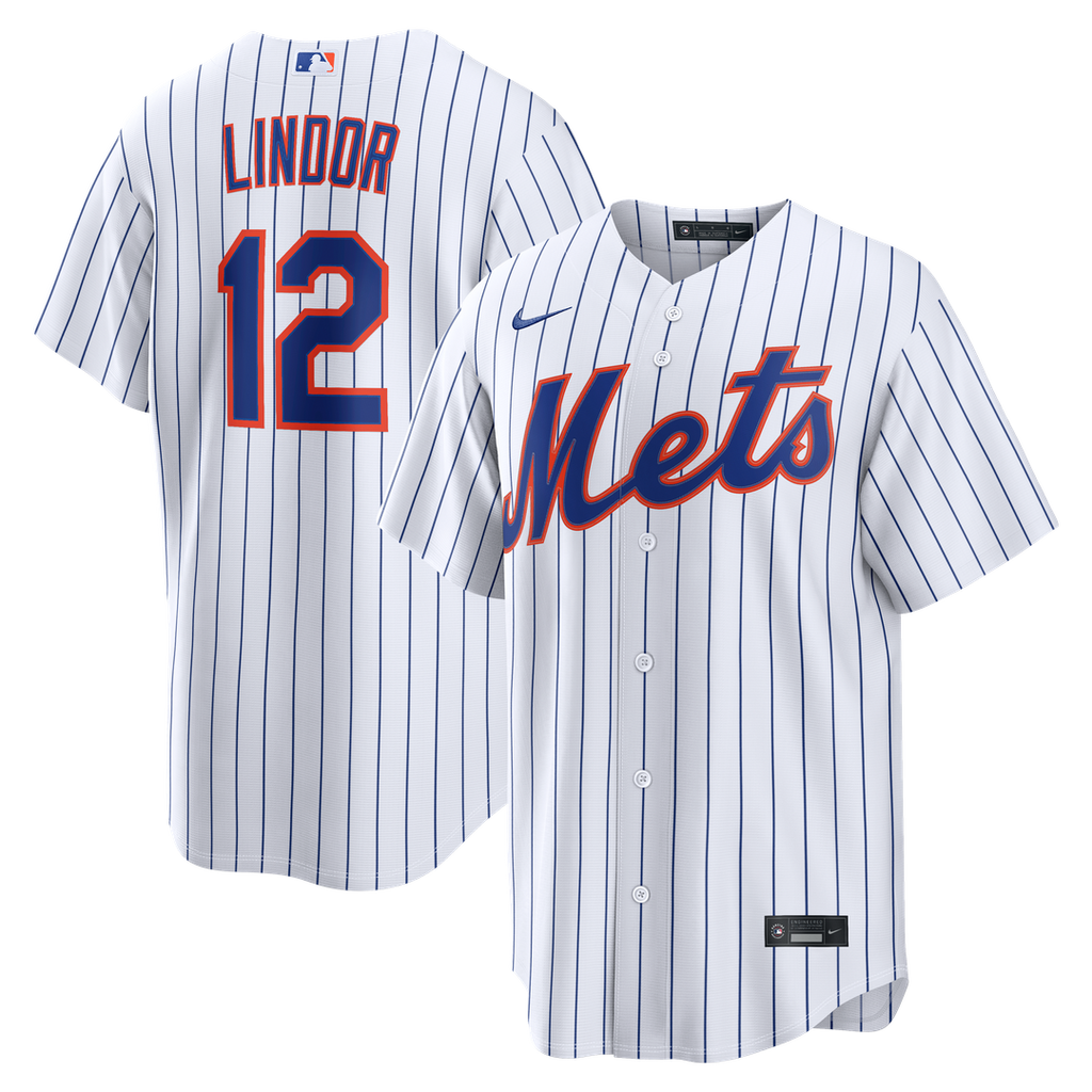 New York Mets Nike White Replica MLB baseball jersey