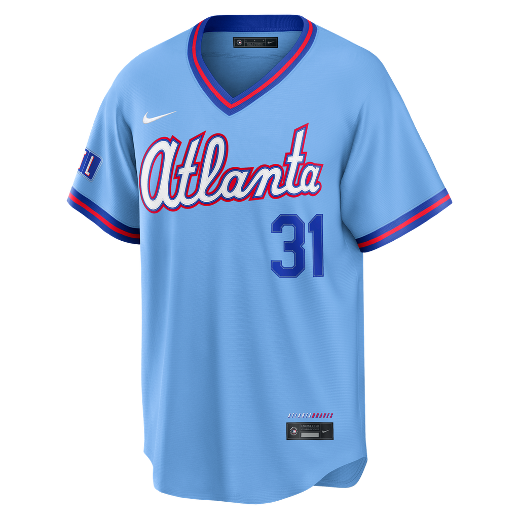 Atlanta Braves Nike Blue MLB Jersey