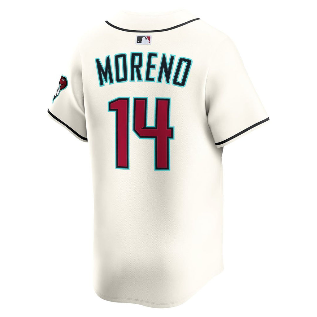 Arizona Diamondbacks Nike Cream Authentic MLB Jersey