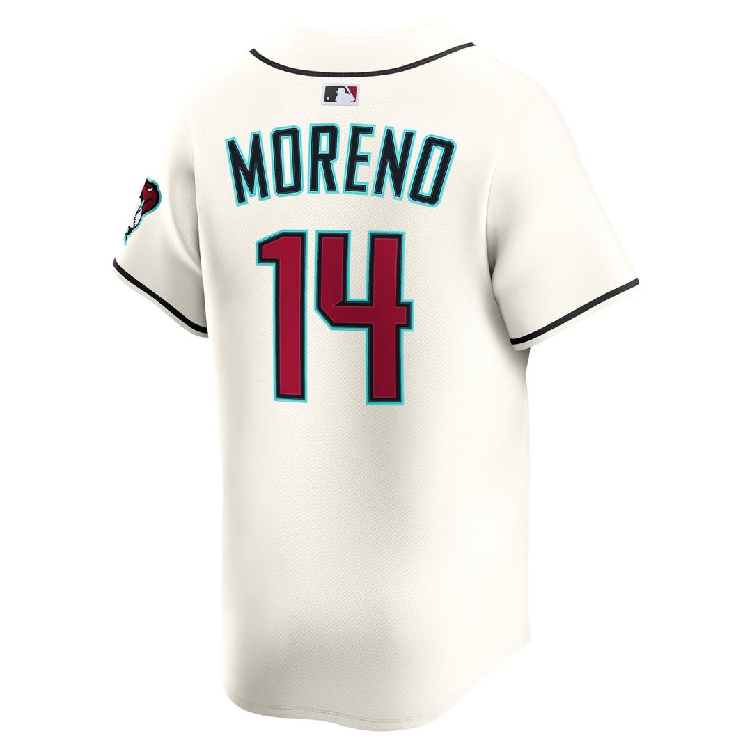Arizona Diamondbacks Nike Cream Authentic MLB Jersey