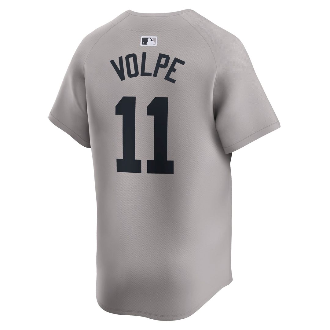 New York Yankees Nike Gray Authentic MLB Jersey
