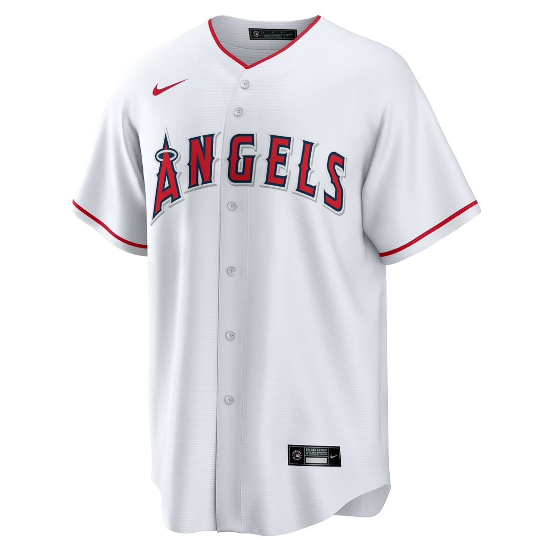 Los Angeles Angels Nike White Replica MLB Jersey