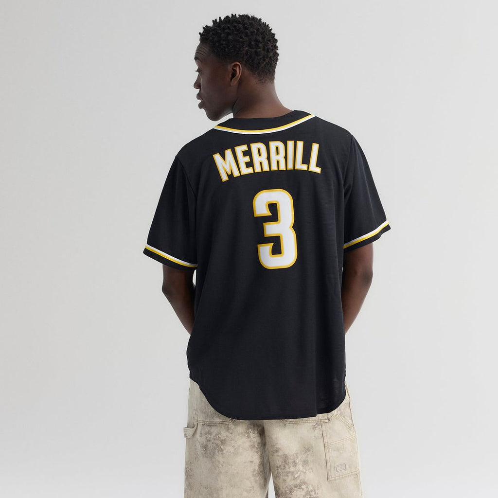 San Diego Padres Nike Black Replica MLB Jersey