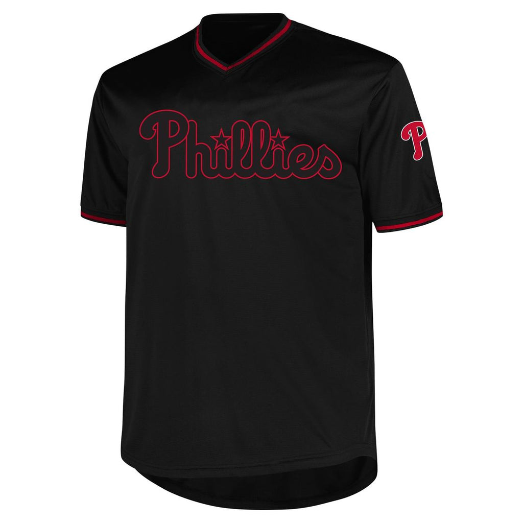 Philadelphia Phillies Profile Black Authentic MLB Jersey