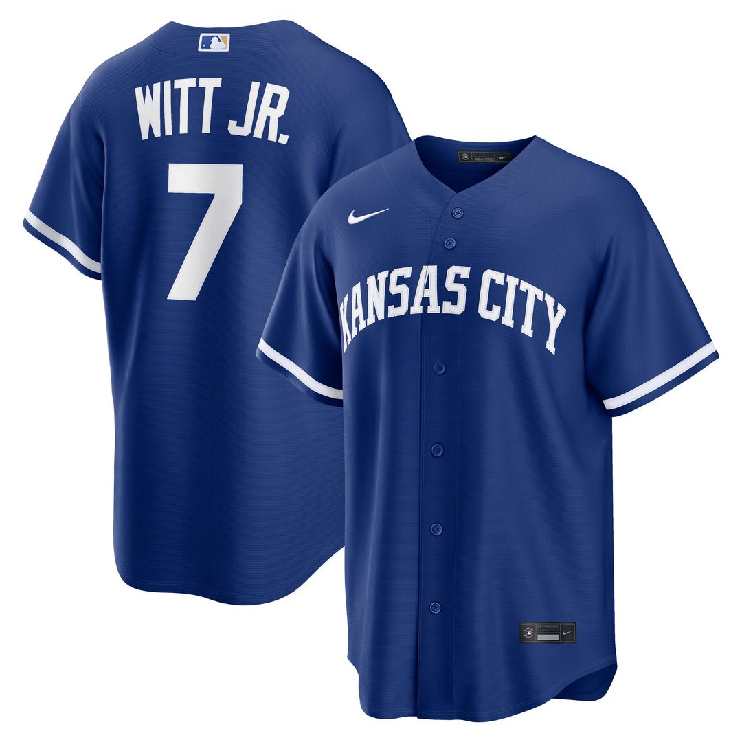 Kansas City Royals Nike Gray Replica MLB Jersey