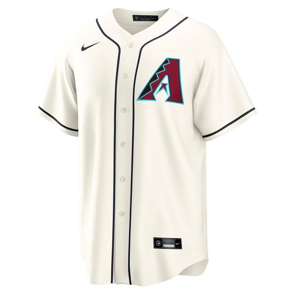 Arizona Diamondbacks Nike Cream Replica MLB Jersey