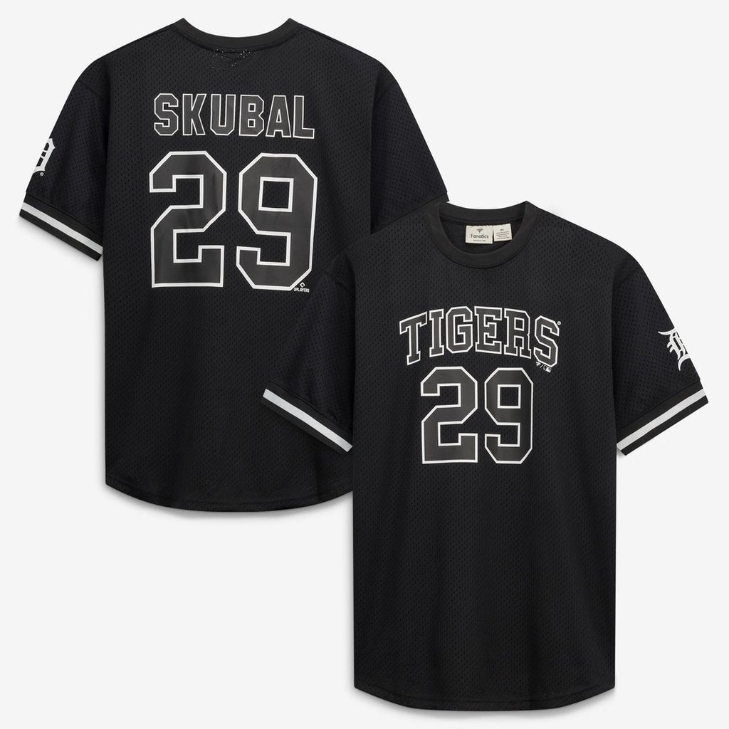 Detroit Tigers Fanatics White MLB baseball jersey