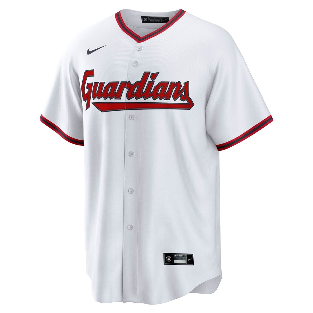 Cleveland Guardians Nike White Replica MLB Jersey