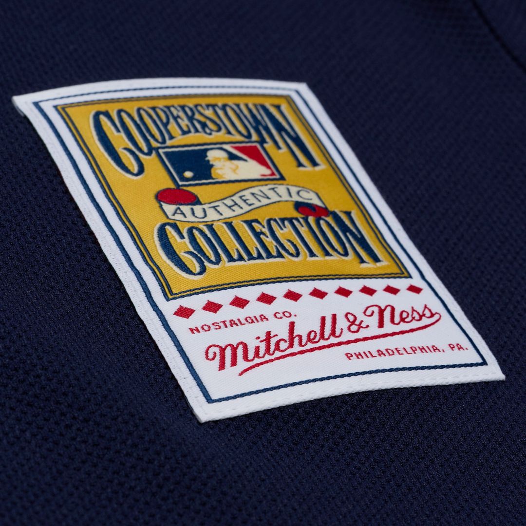 Atlanta Braves Mitchell & Ness Navy Authentic MLB Jersey