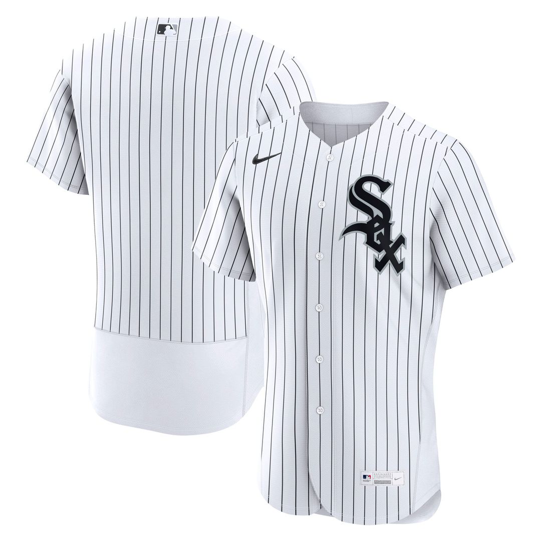 Chicago White Sox Nike White Authentic MLB baseball jersey