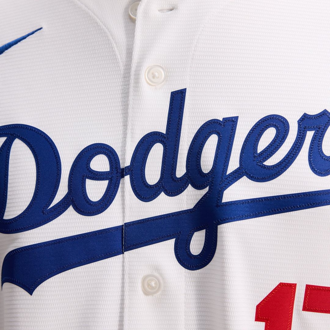 Los Angeles Dodgers Nike White Authentic MLB Jersey