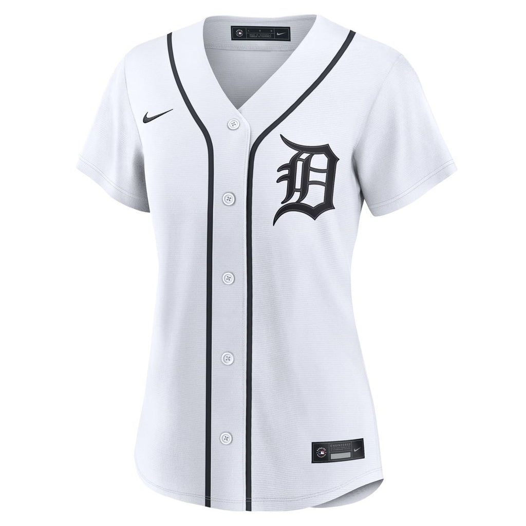 Detroit Tigers Nike White Replica MLB Jersey