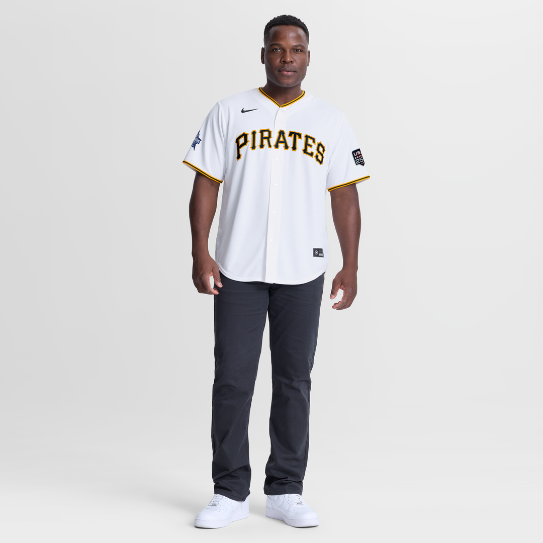 Pittsburgh Pirates Nike White Replica MLB Jersey