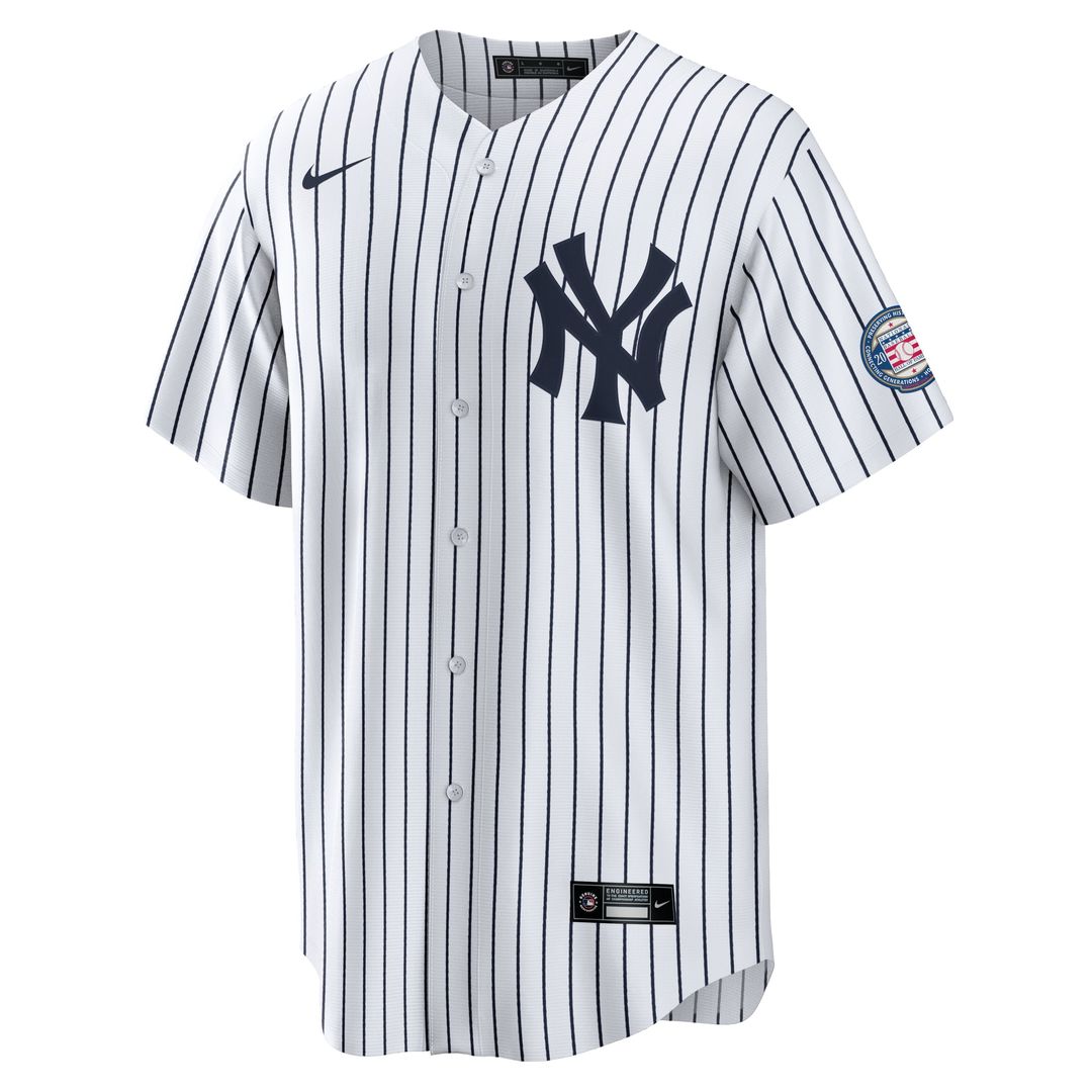 New York Yankees Nike White Replica MLB Jersey