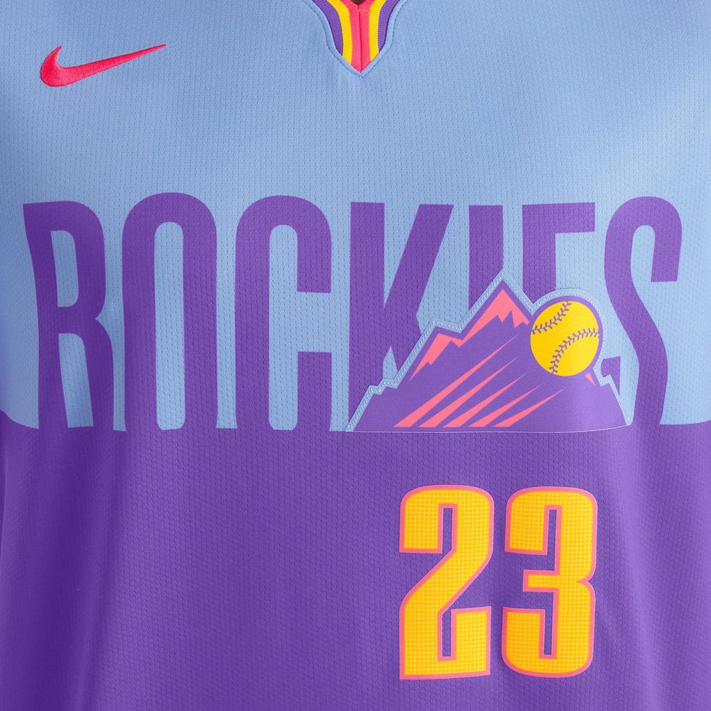 Colorado Rockies Nike Blue MLB Jersey