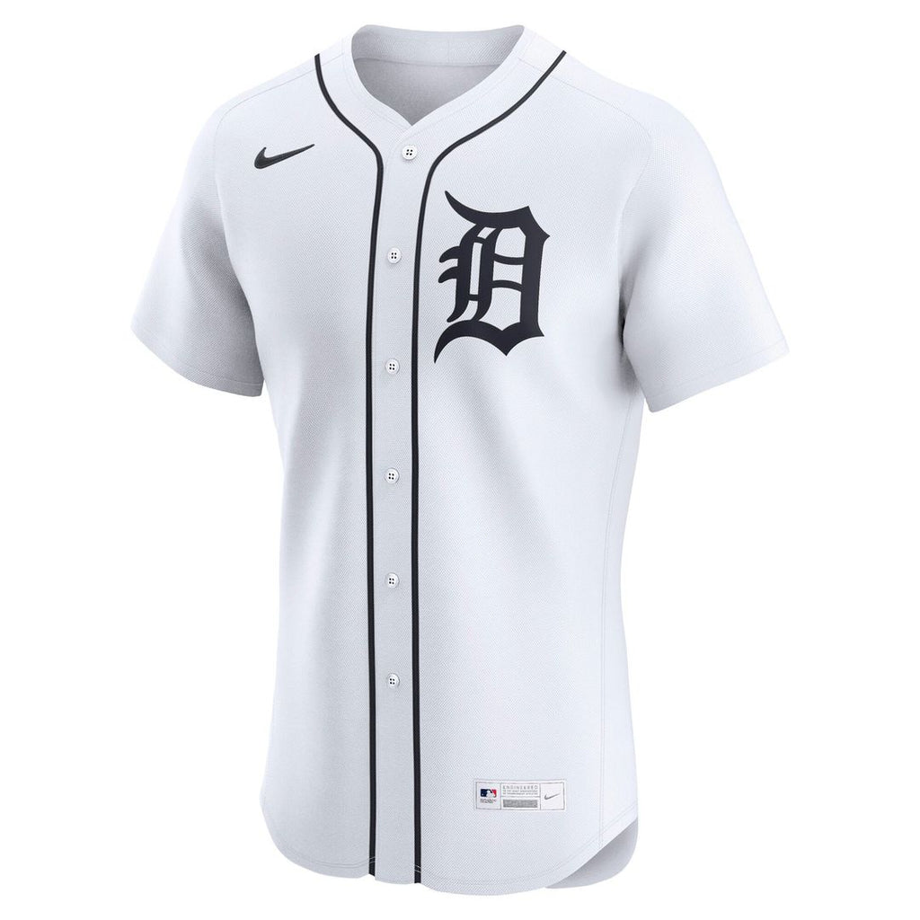 Detroit Tigers Nike White Authentic MLB Jersey