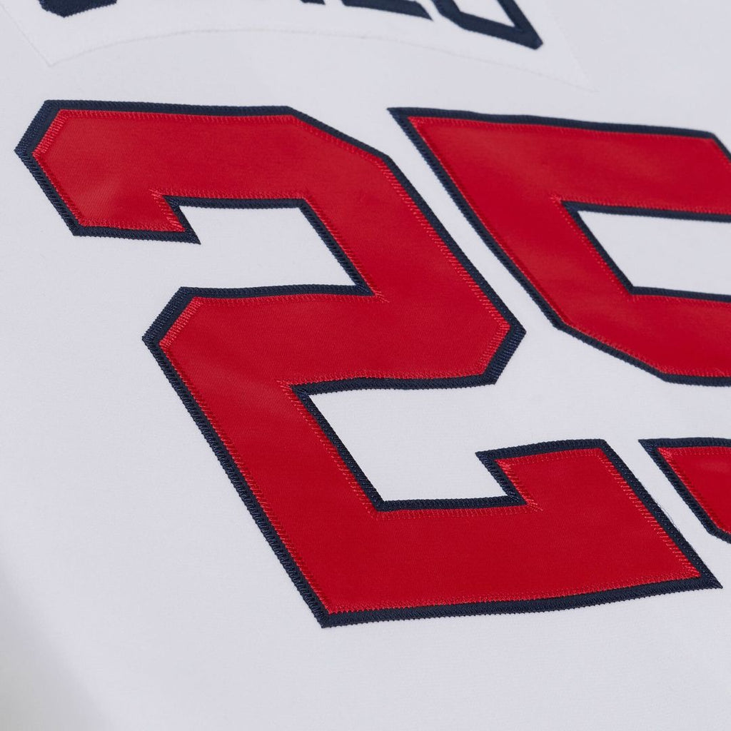 Atlanta Braves Mitchell & Ness White Authentic MLB Jersey