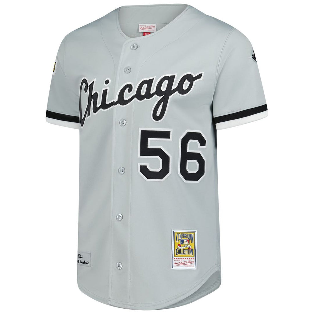 Chicago White Sox Mitchell & Ness White Authentic MLB Jersey