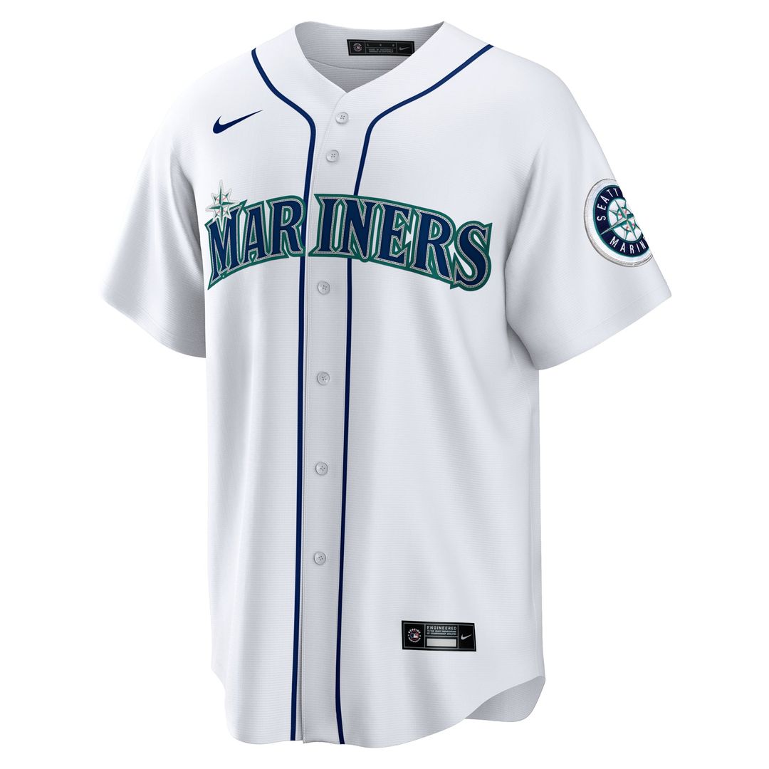 Seattle Mariners Nike White Replica MLB Jersey