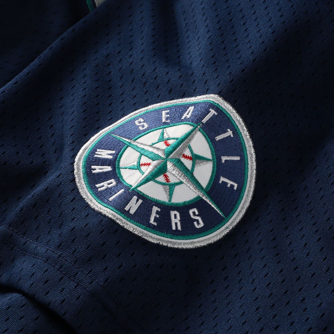Seattle Mariners Mitchell & Ness Navy Authentic MLB Jersey