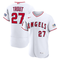 Los Angeles Angels Nike White Authentic MLB baseball jersey