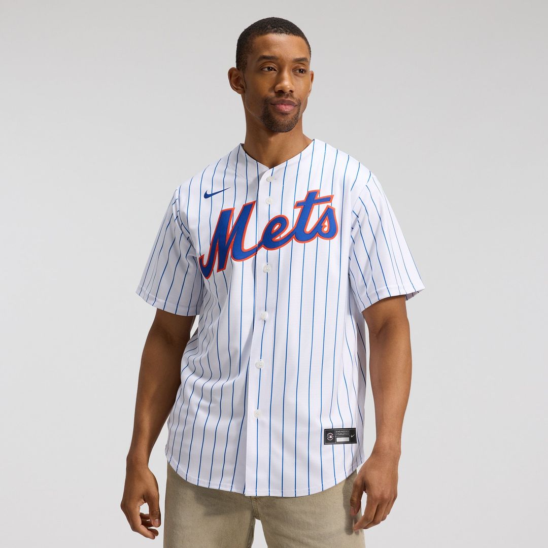 New York Mets Nike White Replica MLB Jersey